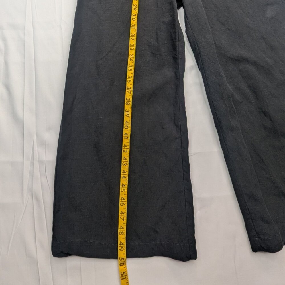 Apiece Apart Chabrol Jumpsuite Black Size 0 Tencel Linen - Picture 11 of 17